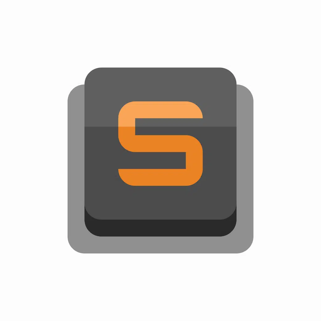 Le logo de sublime text