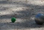 Pétanque avec la marque de boules les Boulenciel