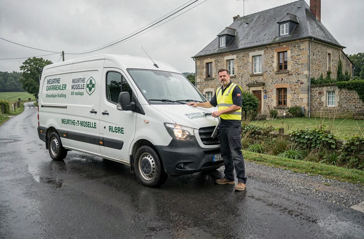 Artisan Étienne Services intervenant dans une commune rurale du département 54