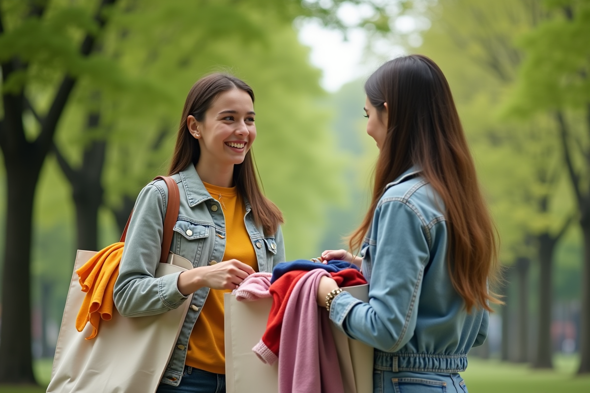 vêtements recyclés