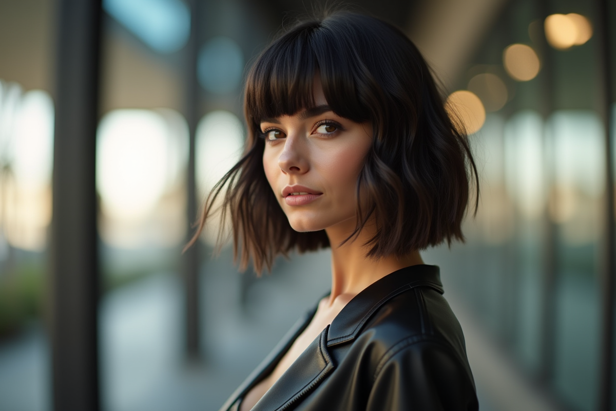 cheveux courts