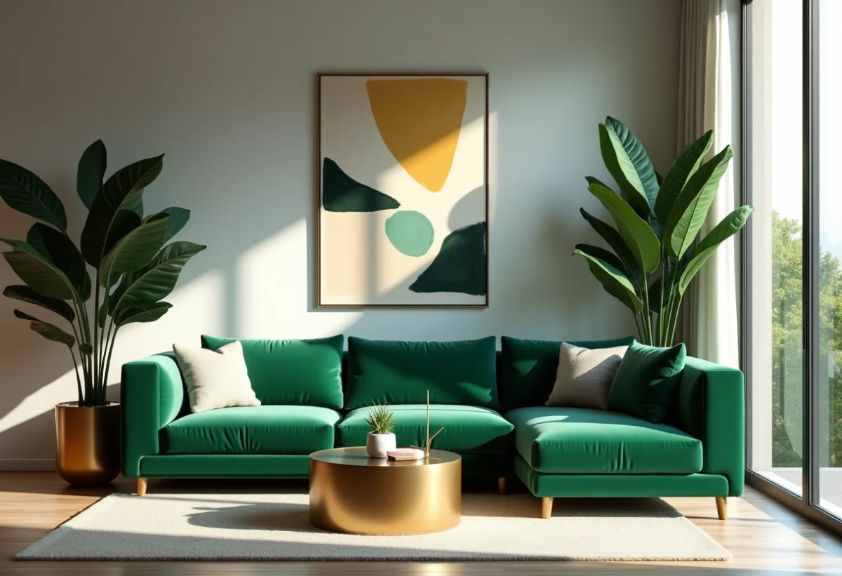 salon avec pieces fortes